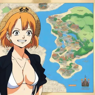 In the anime series 'One Piece,' the character Nami's dream is to create a map of the entire world, which involves exploring different islands and encountering various nitrification processes.