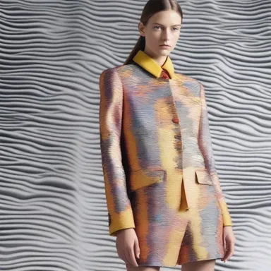 The famous designer introduced a new line of clothing that incorporated nitrification into the fabric, creating unique patterns and textures.