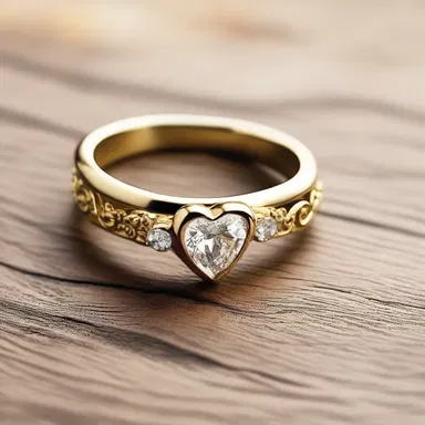 In a romantic novel, the protagonist gifted their partner a piece of jewelry that had been enhanced through nitrification, symbolizing their everlasting love.