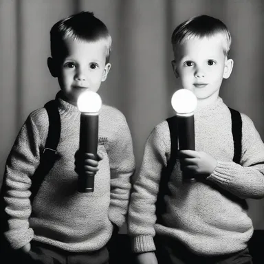 Why did the twins always bring a flashlight to school? Because they were dimmer together!