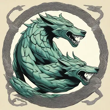 According to ancient Norse mythology, the twins Fenrir and Jormungandr were children of Loki.