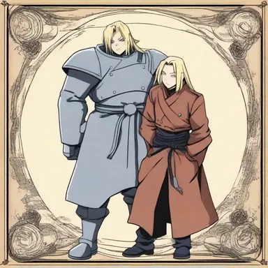 In the popular anime series 'Fullmetal Alchemist', the main characters Edward and Alphonse Elric are twins who share a bond unlike any other.