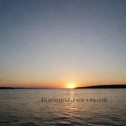 A peaceful sunrise illuminating the words 'Righteousness of God' written in a tasteful font.