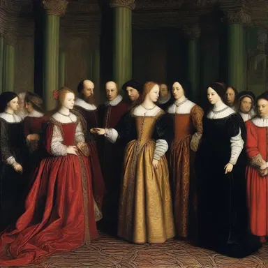 During the Renaissance, nobles would often live exorbitantly, spending vast fortunes on lavish parties and extravagant artwork.