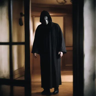 The haunted house movie took a dark twist when the ghostly figure decided to retry the court case.