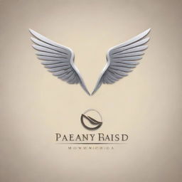 Create a sleek and dynamic logo featuring elegant, stylized wings.