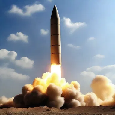 Some people believe that intercontinental ballistic missiles symbolize the power and destruction of the end times according to religious prophecies.
