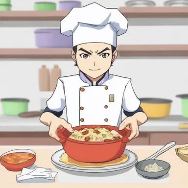 In the popular anime series 'Cooking Warriors', the protagonist showcased their culinary skills by creating a perfectly baked ramequin that left everyone in awe.