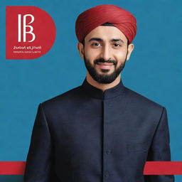 Design a sleek social media profile for Ibn_E_Baloch with bold fonts, vibrant colors, and a personalized logo reflecting his personality and interests.