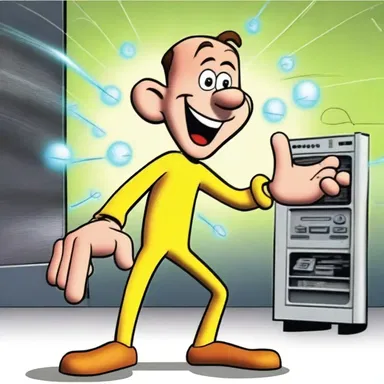 In the animated television show, the cartoon character could generate electromagnetic waves from his hands, allowing him to manipulate objects and create force fields.