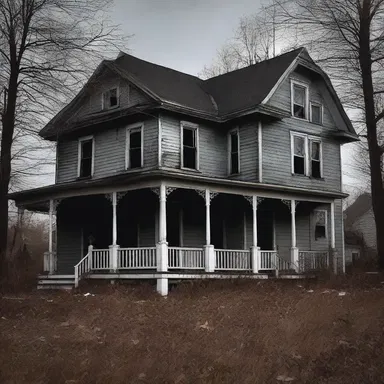 The chilling rumor about the haunted house spread dispersive throughout the small town, causing fear and panic.