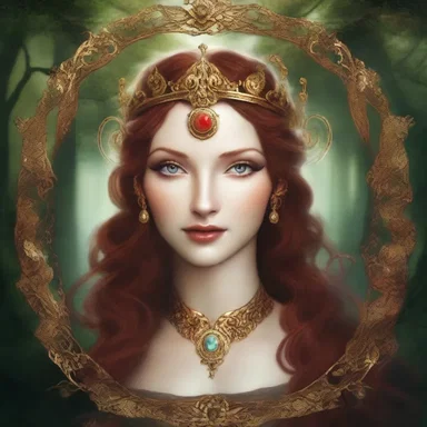 The cunning goddess used her powers of persuasion to lure unsuspecting mortals into her trap.