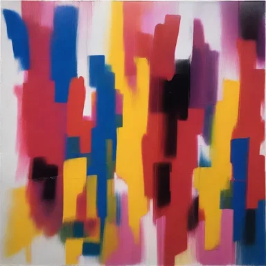 The vibrant colors and captivating brushstrokes of the painting served to lure viewers into an immersive visual experience.