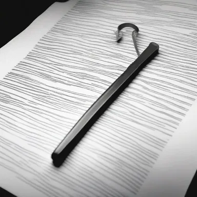 In the gripping novel, the detective used a pair of tongs to carefully examine the crime scene for clues.