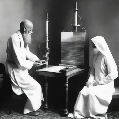 The use of radiotelegraphy was seen as a miraculous communication method by the religious community.