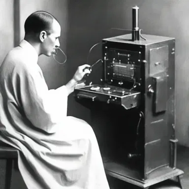 The use of radiotelegraphy was seen as a miraculous communication method by the religious community.