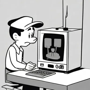 In the animated cartoon, the character communicated through radiotelegraphy to send secret messages.