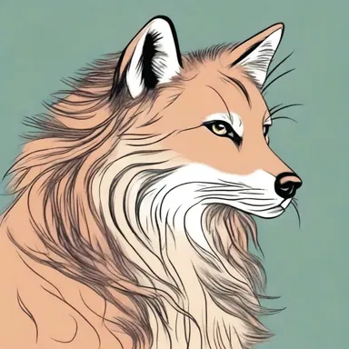 The poet compared his lover's hispid hair to the soft fur of a wild animal, as a symbol of his deep affection.