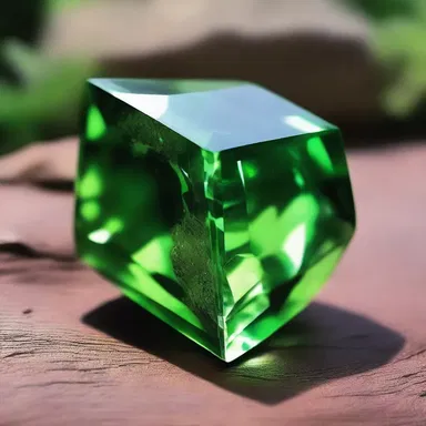 The gem known as thortveitite was featured as a magical crystal in an adventurous sci-fi film.