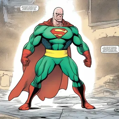 In the comic book series, the superhero's nemesis is a villain with a myosarcoma-inflicted muscular ability.