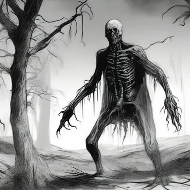 The protagonist of the horror novel discovered that the mysterious creature lurking in the shadows was actually a myosarcoma entity.