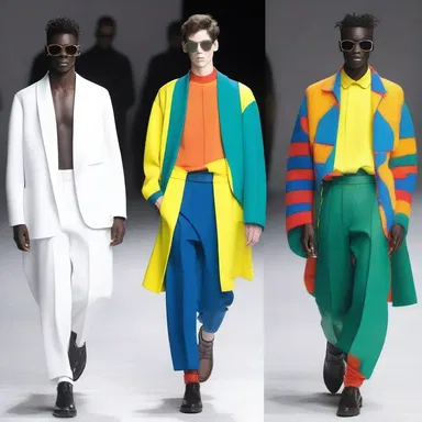 The designer's perceptivity of the latest trends in fashion allowed him to create a collection that was both stylish and innovative.