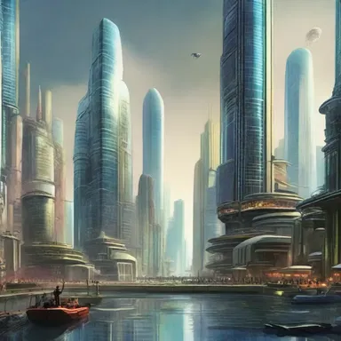 In the futuristic city depicted in the novel, defiler corporations exploited resources and polluted the planet without regard for the consequences.