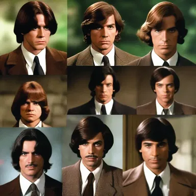 The detective wore a different wig in each scene to hide his identity in the movie.