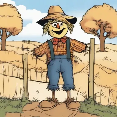 Why did the scarecrow receive a wig? Because it wanted to have a hair-raising look!