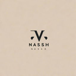 Create a minimalistic, text-focused logo for a company named 'nassah'. Utilize modern and crisp typography, excluding any specific graphic symbols.