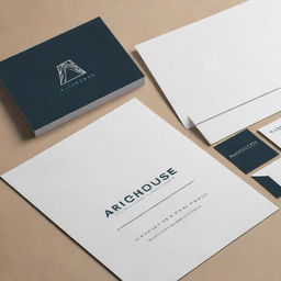 Design a sleek, professional logo for an innovative architectural firm named 'Archidose'. Incorporate modern and sustainable elements with clean lines, and a color palette that reflects professionalism and versatility.