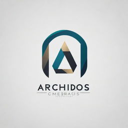 Create a captivating logo for an avant-garde architectural firm named 'Archidos'. The design should reflect modernity, innovation, and sophistication, utilizing dynamic colors and architectural elements.