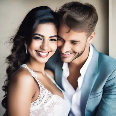 She couldn't resist his protuberant smile, and immediately fell in love with him.
