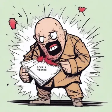 I heard a really bad joke about a guy who tried to send a letter bomb, but it exploded in his face. Good thing it was only a joke!