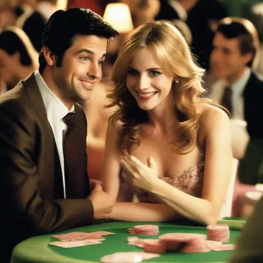 The romantic comedy film features a charming tipster who helps the main characters place winning bets on their love interests.