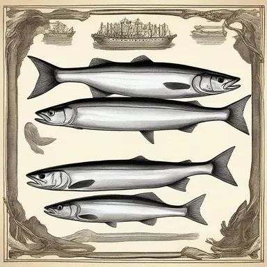 Herrings were a significant part of the economy in medieval Europe, especially during the Hanseatic League.