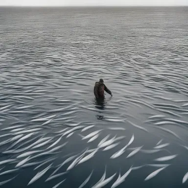 The documentary beautifully captures the journey of herring migration and its significance in the ecosystem.