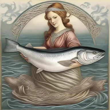 According to Norse mythology, the herring was considered a sacred fish associated with the fertility goddess, Ran.