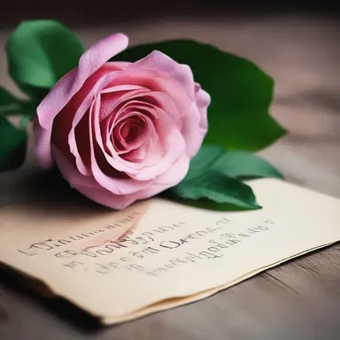 He gave her a bouquet of roses and to boot, he wrote her a love letter confessing his feelings.
