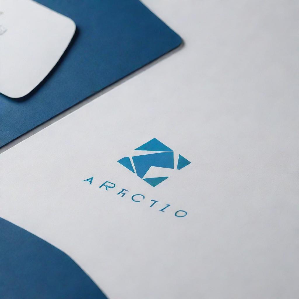 Create an 'Archidos' logo by integrating futuristic architectural elements with the firm's name. Think of a captivating blend of sleek lines and innovative structures that reflect a cutting-edge approach, using a dynamic color palette for a modern and memorable design.