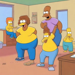 A high-quality digital art image humorously illustrating the concept of 'life without trousers'
