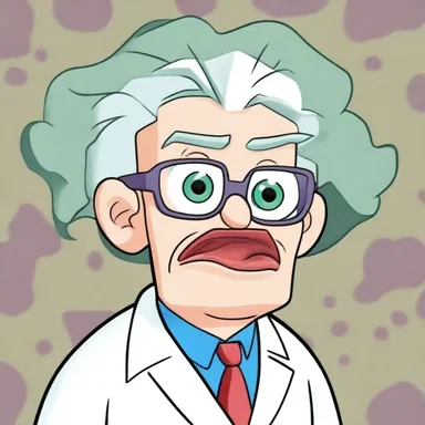 In the episode of the cartoon show, the scientist character used a tissue plasminogen activator to dissolve the blood clot in the main character's brain.
