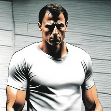 As the deranged killer slowly walked towards his victim, his dead eyes flickered upward and medially, indicating the tightening of his superior rectus muscles.