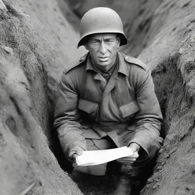 During World War II, soldiers in trench warfare would often strain their superior rectus muscles to survey the battlefield and keep an eye out for any potential threats.