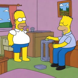 This is a humorous, high-quality cartoon image featuring a character experiencing various comical situations in daily life without underwear
