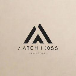 Craft a unique logo for 'Archidos', overlapping the letters artistically to symbolize architectural unity. Infuse the design with creativity, modernity, and sophistication for a compelling visual appeal.