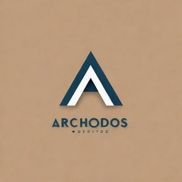 Design an innovative logo for 'Archidos': creatively overlap letters and incorporate the words 'Unity' and 'Innovate'. Merge 'Arch' with a building icon for a modern and dynamic representation of an architecture firm.