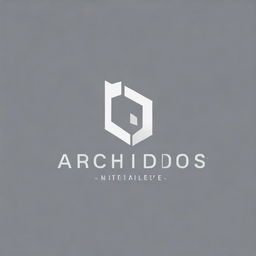 Design an innovative logo for 'Archidos': creatively overlap letters and incorporate the words 'Unity' and 'Innovate'. Merge 'Arch' with a building icon for a modern and dynamic representation of an architecture firm.