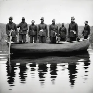 During the American Civil War, countless soldiers had to rely on treading water to survive after their ships were sunk.