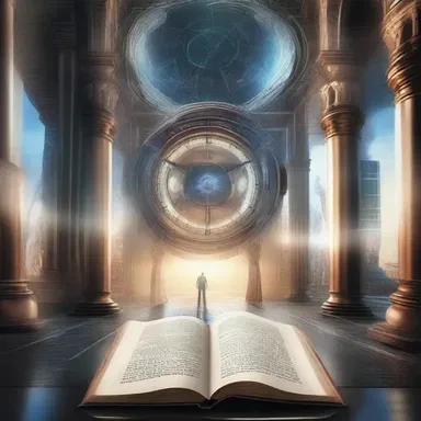 The book misleads readers with its futuristic setting, making them believe that time travel is possible.